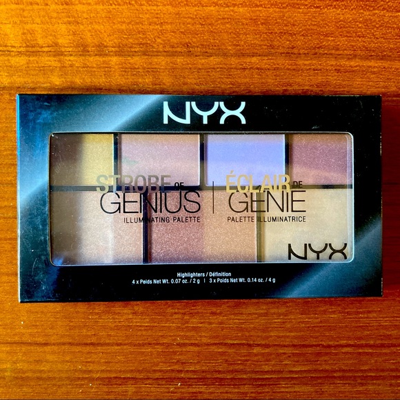 NYX Strobe of Genius Illumination Palette NEW - Picture 2 of 3